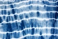 Indigo blue tie dye pattern abstract background. Royalty Free Stock Photo