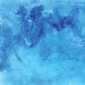 Indigo Blue Watercolor Background Royalty Free Stock Photo