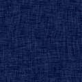 Indigo blue woven boro cotton dyed effect texture background. Seamless japanese repeat batik pattern swatch. Wrinkled