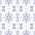 Indigo Boho Pattern. Mexican Motif. Grey