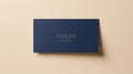 Indigo And Bronze Nodigd Package Mockup With Minimalist Typography