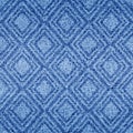 Indigo seamless pattern. Abstract ethnic texture fabric. Blue background for design prints. Grunge urban effect. Modern shibori na Royalty Free Stock Photo