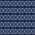 Indigo seamless portuguese ethnic tiles azulejos Blue ikat spanish tile pattern Italian majolica Mexican puebla talavera. Moroccan