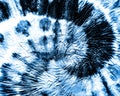 Indigo Spiral Shibori Pattern. Cerulean Swirl Watercolor Layer. White Watercolor Splash. Beryl Splash Banner. Blue Dirty Backgroun