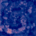 Indigo Tie Dye. Artistic Ink Patterns. Hippie Royalty Free Stock Photo