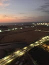 Indira Gandhi International Airport Runway- T3 Royalty Free Stock Photo
