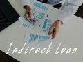 Indirect Loan inscription on the page