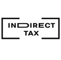 INDIRECT TAX stamp on white Royalty Free Stock Photo