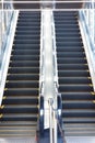 Escalator convenient for urban city life Royalty Free Stock Photo