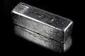 Indium ingot Royalty Free Stock Photo