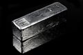Indium ingot Royalty Free Stock Photo