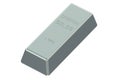 Indium ingot Royalty Free Stock Photo