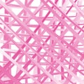 Individual digital drawn pattern with cute texture of pink ribbons or cloth for the backgrounds, screens or textile