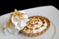 Individual lemon cream pie