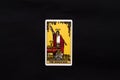 Magician major arcana tarot card Royalty Free Stock Photo