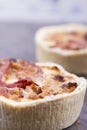 Individual quiche