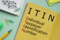 Individual Taxpayer Identification Number is shown using the text