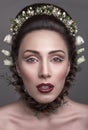 Individual wedding hairstyle and makeup 2016