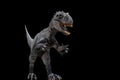 Indominus rex isolated  on black background Royalty Free Stock Photo