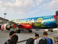 Indonesia AirAsia plane body