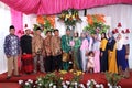 Indonesian traditional wedding ceremony