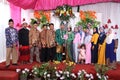 Indonesian traditional wedding ceremony