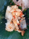 in Indonesia we call it Nasi Bungkus which is a kind of Nasi Padang