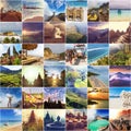 Indonesia collage Royalty Free Stock Photo