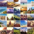 Indonesia collage Royalty Free Stock Photo