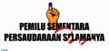 Indonesia Election Day concept. (translation text kpu, pilpres, serentak PEMILU election). 3D Render.