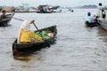 Indonesia - floating market in Banjarmasin Royalty Free Stock Photo