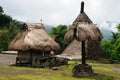 Indonesia, Flores, Bena village Royalty Free Stock Photo