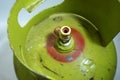 Indonesia Green 3Kg Gas Cylinder valve