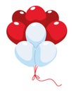 indonesia independence day balloons flag