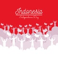 indonesia independence design