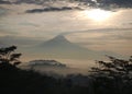 Indonesia, Java, Merapi eruption Royalty Free Stock Photo