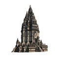 Indonesia java prambanan temple landmark Vector Image