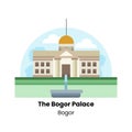Indonesia Landmark - Royal Retreat: Bogor Palace Royalty Free Stock Photo