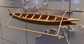 Indonesia Pirogue double outriggers Macao Ship Model Miniature Boat Education Display History Heritage Navigation Sailor Skill