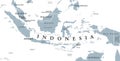 Indonesia political map