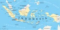 Indonesia Political Map