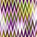 Indonesia space dyed gradient ikat pattern. Seamless colorful variegated zig zag effect. Retro 1970 s fashion fashion