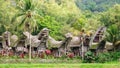 Indonesia, Sulawesi, Tana Toraja, Traditional village Royalty Free Stock Photo