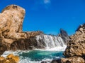 Indonesia - Waterfall at the beach