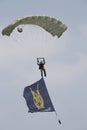 Indonesian Air Force parachuting