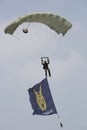 Indonesian Air Force parachuting