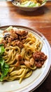 Indonesian Authentic Chicken Noodles.