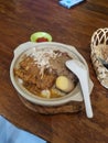 Indonesian Authentic Gudeg Porridge with Egg