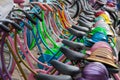 Indonesian bicycles Royalty Free Stock Photo