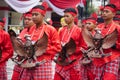 Indonesian bring national symbol, garuda pancasila Royalty Free Stock Photo